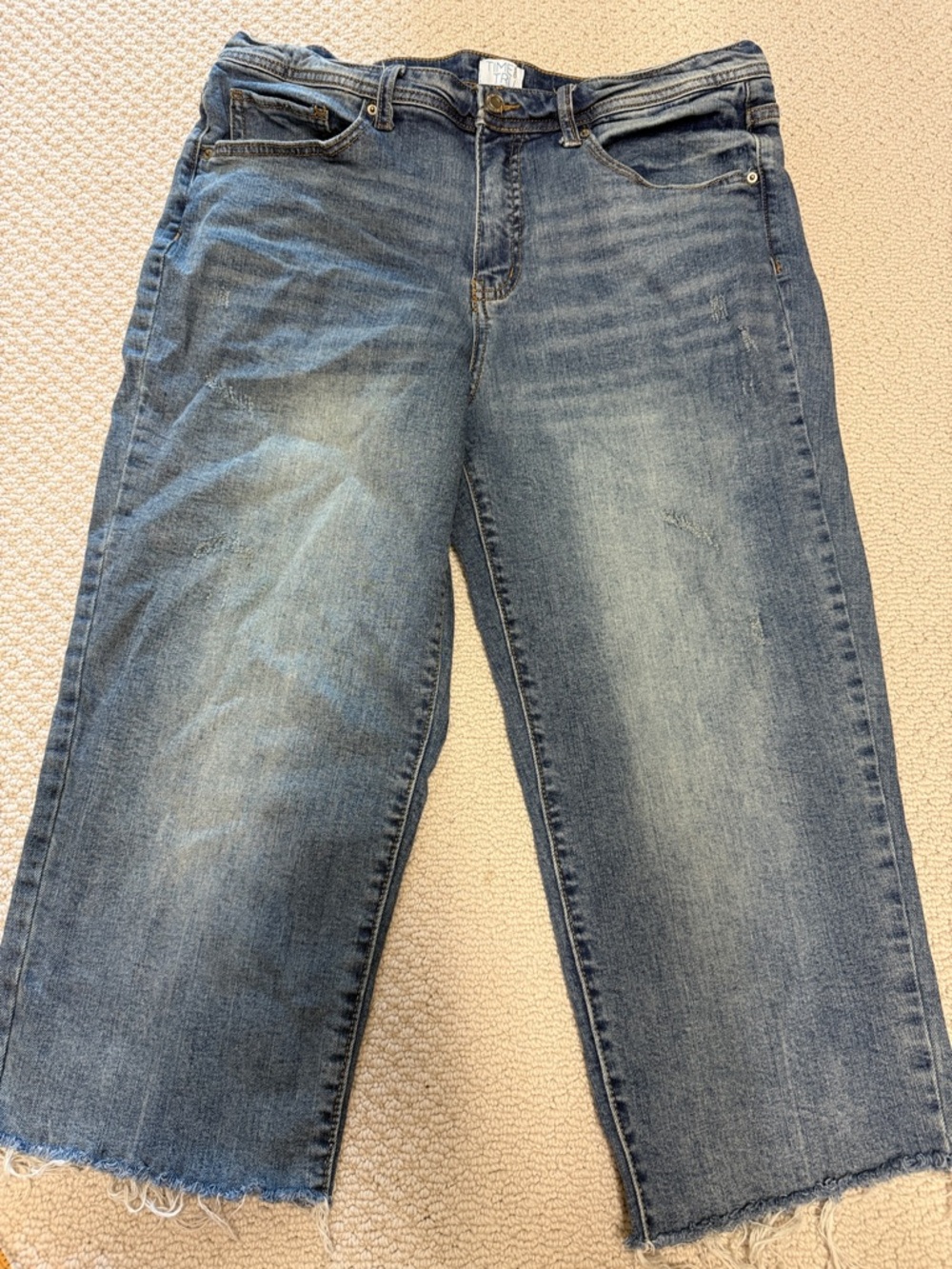 Time and Tru Women's Medium Blue Straight Leg Jeans